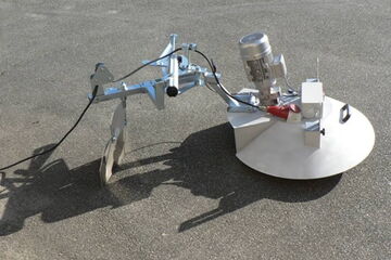 Mobile mixing screw in every grain store