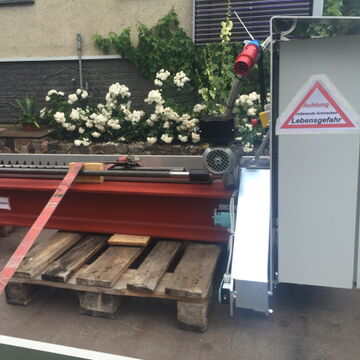 stirrer with control cabinet